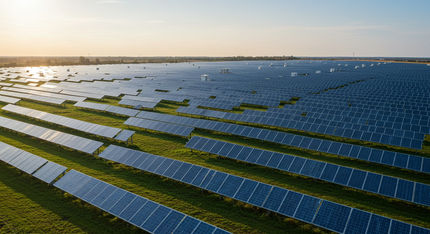 Sistema de painéis solares